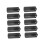 10PCS Gummi Durable Billard Pool Queue Spitze 10