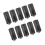 10PCS Gummi Durable Billard Pool Queue Spitze 15