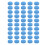 50PCS Leder Billard Pool Queue Tipps Pool-Stick 1