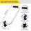 Rope Handle, Ergonomic Extension Handle For Wacker Rammer, With Clips, Lawn And Landscape Yard Work 5