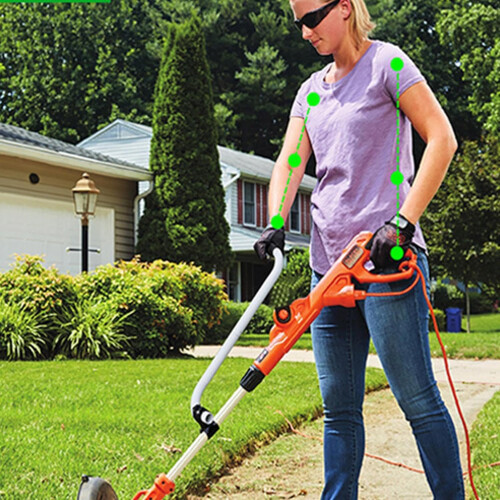 Rope Handle, Ergonomic Extension Handle For Wacker Rammer, With Clips, Lawn And Landscape Yard Work 1
