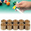 10 stücke Billard Queue Messing Spitze Snooker 9