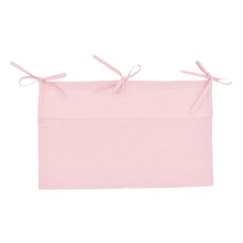 Baby Bed Hanging Bag 2-Pocket Infant Organizer For Crib Diaper Storage Lightweight Fits Most Cribs