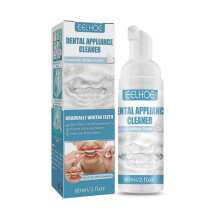 Eelhoe Teeth Brace Foamed Cleaner Tooth Socket Foamed Cleaner Remove Tooth Socket Stains Cleaning Care