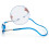 (Red, +2.00) Hanging Folding Magnetic Half-frame Reading Glasses Front Click Connect Neck NEW 5