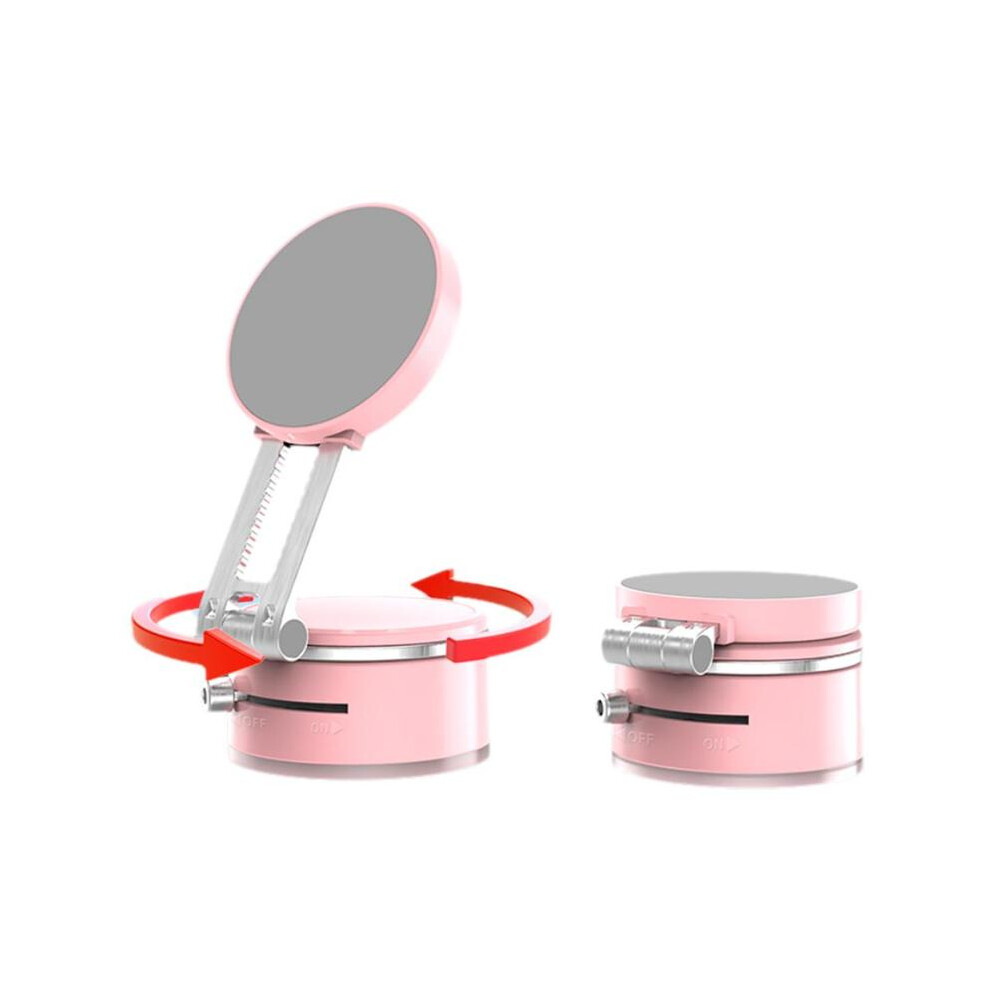 (360 Rotation - ) Magnetic Phone Holder Stand Â Foldable Vacuum Mount, Portable Desk & Wall Mount For Iphone & Android (/White) Pink/Black/White 5031332485239