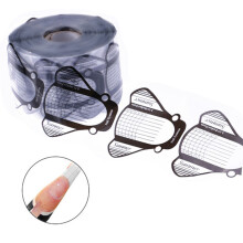 1 rolle mit 500 pvc-nagelverlängerungsformen, selbstklebend