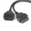 Extension Cable 16Pin Extended Interface Line Diagnostic Tool Dual 3