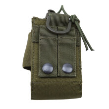 (Green) Radio Intercom Bag Portable Magazine Pouch Holder Hunting Bags