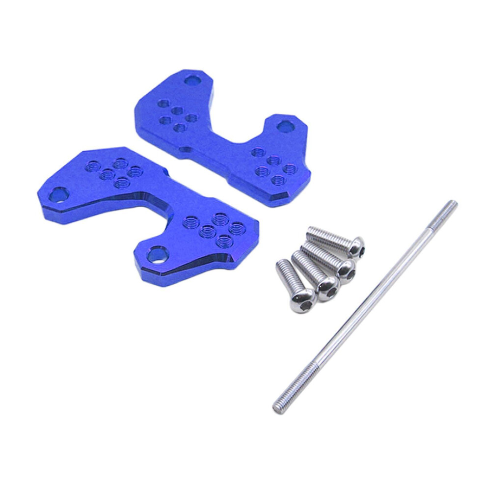 (, 108Mm X 60Mm) Stylish Rearsets Base Foot Pegs Fit For Yamaha R3 R25 Mt03 Blue 6291453250225