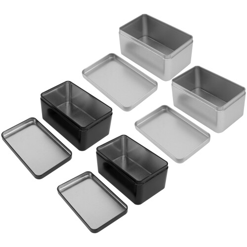 4Stk Teeaufbewahrungsbox Aus Emaille Robuste Metallbox Für Zuhause 1