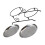 1Pc Double-Layer Iron Cake Tray Detachable Silver Fruit Storage Shelf 8