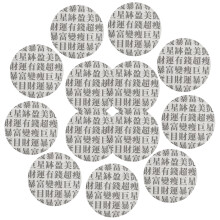 100 stuks rond dichtingspapier voor koffiebeker, antiverstrooifolie