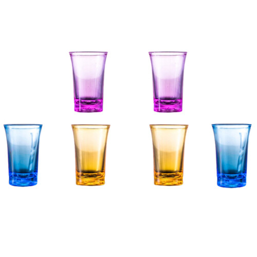 6 stuks whiskeybeker, wijn- en drankbeker
