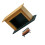 1 Set Realistische Mini Openhaard, Creatieve Mini Houtstapel Model 7