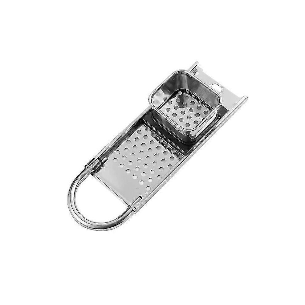 Grater, slicer with slide for dough, stainless steel, dishwasher safe, for spaghetti, meatballs, pasta