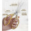 Professional Multi-Purpose Heavy Duty Kitchen Scissors (Champagne) 2