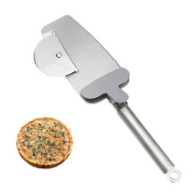 Professional 4-in-1 pizza cutter with stainless steel wheel. - DD01