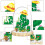 Kit de construction de bouquet de fleurs, micro-blocs de construction, fleurs artificielles, décoration 2