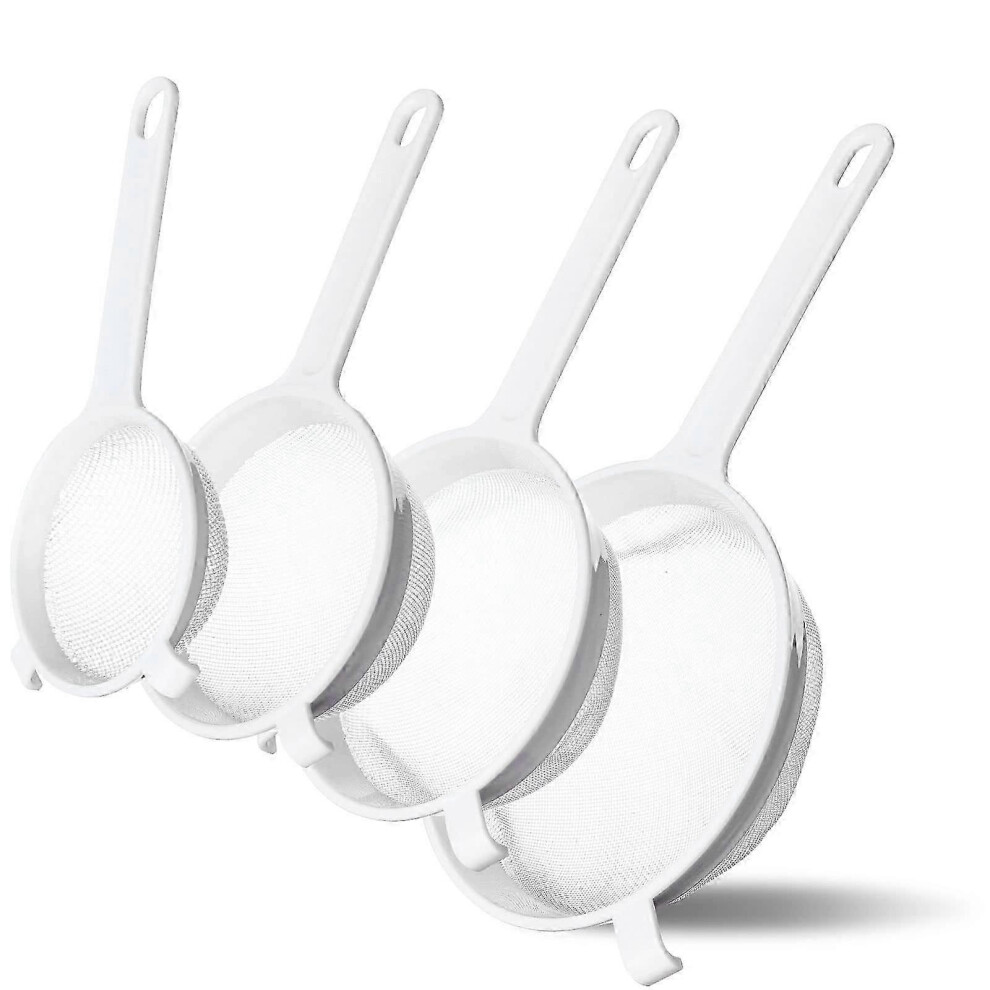 Set of 4 nylon strainers for yogurt, milk and coffee-image-OPC-PKSKSCG-NEW
