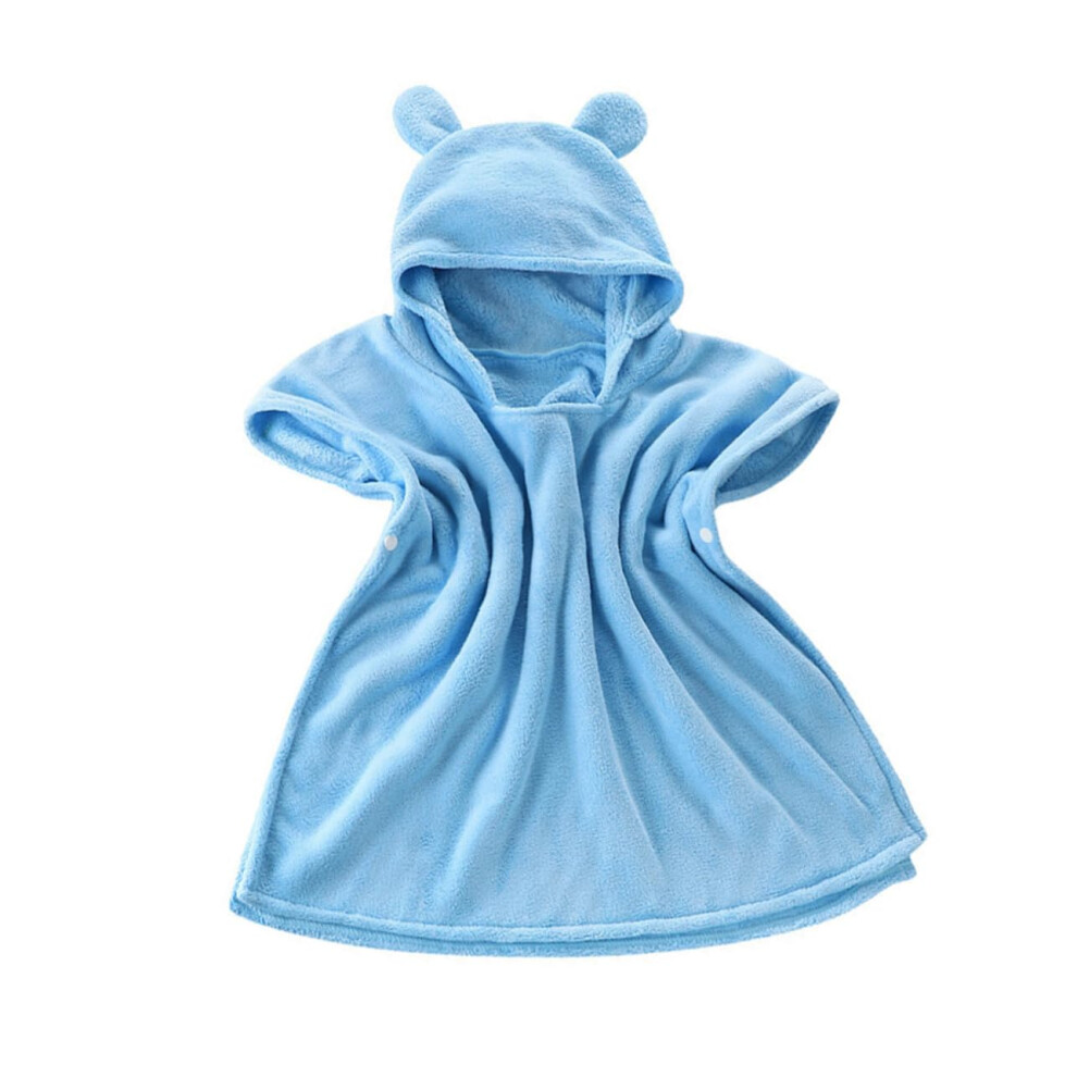 Luxury Hooded Bath Towel For Toddlers Soft Microfiber With Ears Kids Hooded Towel