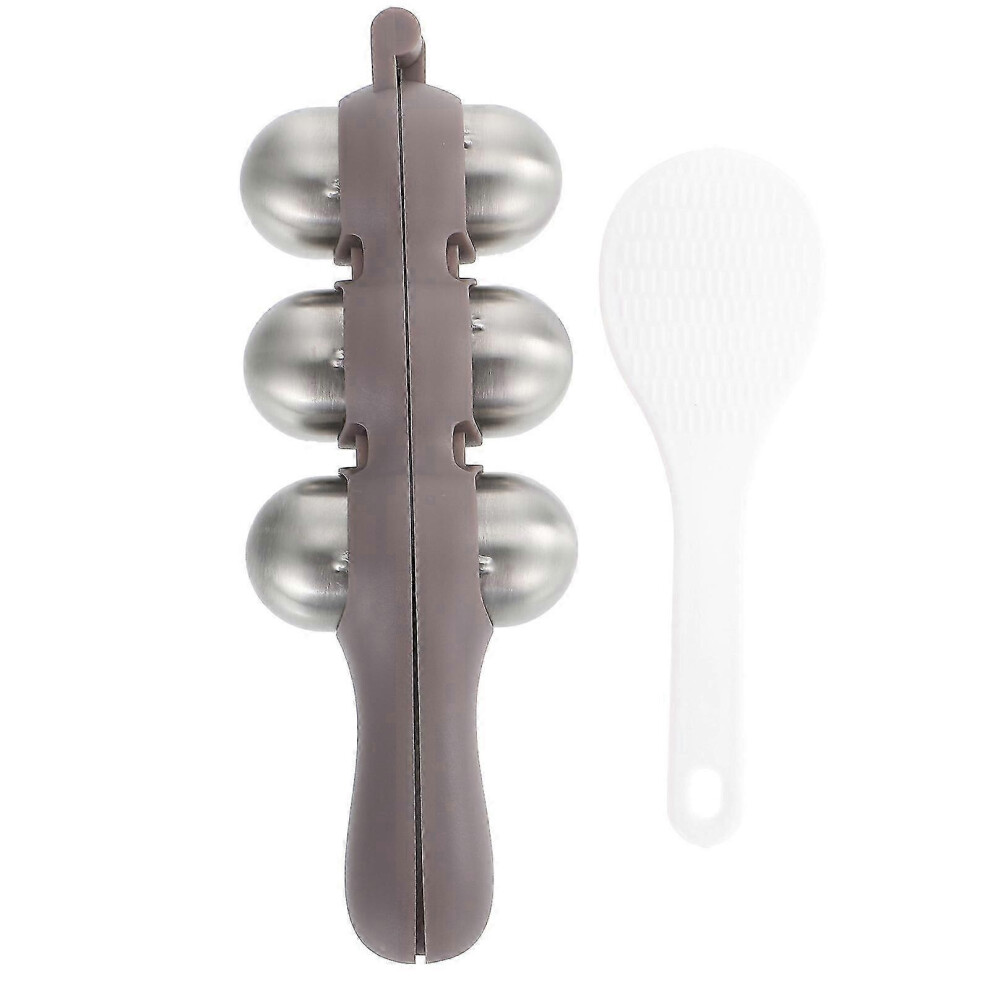 Set Rice Ball Mold Shaker for Kids Rice Ball Maker Rice Ball Mold Kitchen Tools