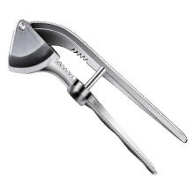 Practical Stainless Steel Garlic Press for Kitchen (Silver)