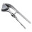 Practical Stainless Steel Garlic Press for Kitchen (Silver) 1