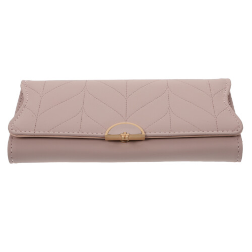 Damen Brieftasche PU, Klassisch Handlich in Rosa