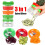 3-in-1 Spiralizer for Spaghetti and Vegetables 3