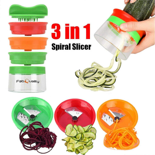 3-in-1 Spiralizer for Spaghetti and Vegetables 2