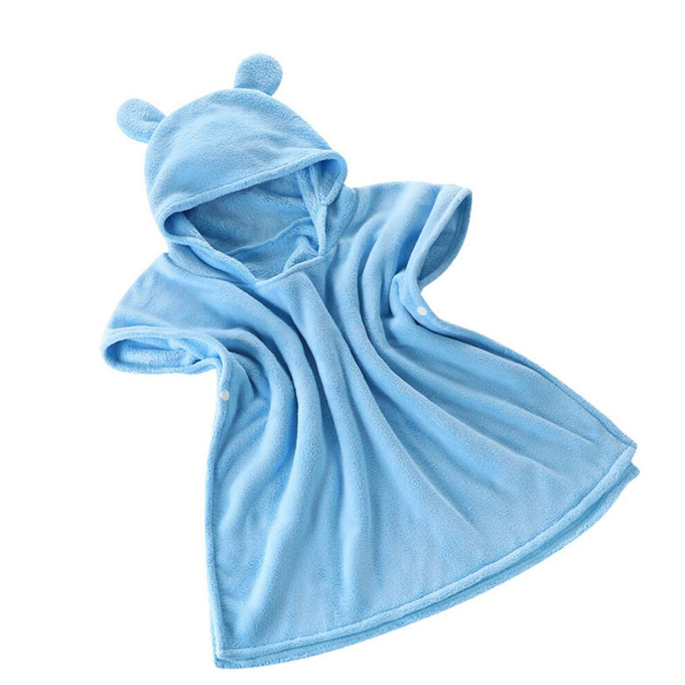 Hooded Bath Towel For Kids Unisex Boys Girls Large Microfiber Absorbent Quick-Dry