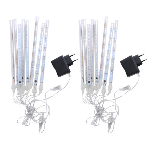 2Pcs 20Cm Led Tube Lights With 2
