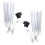2Pcs 20Cm Led Tube Lights With 6