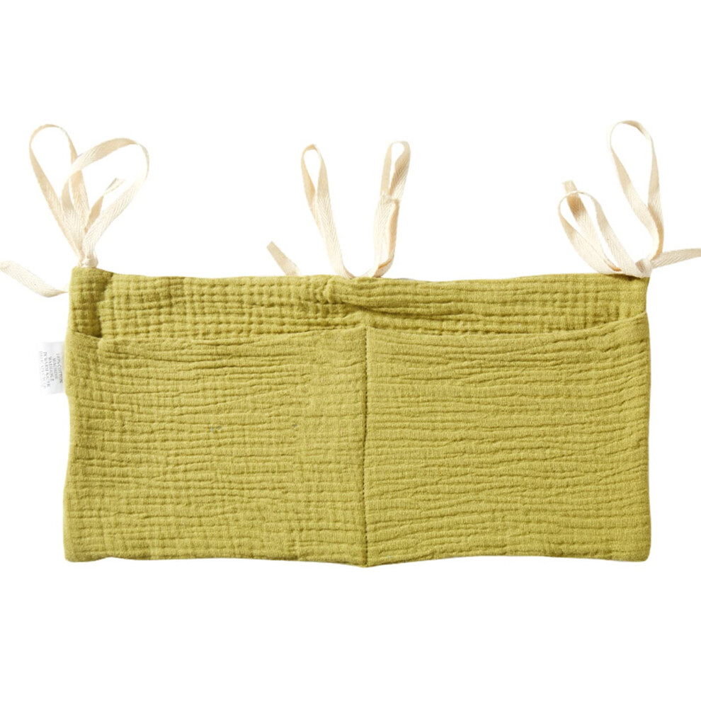 Baby Diaper Storage Hanging Diaper Organizer For Nursery Essentials Crib Organizer Matcha Color