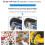 Multi-Function Wrench Set Adjustable Pipe Wrench Spanner For Home Maintenance Quick Pipe Wrench 3