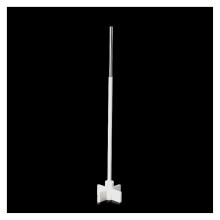 Propeller Stirrer PTFE Paddle Stirrer For Low Viscosity Media 370 mm Shaft PTFE Coated Medium And High Speed