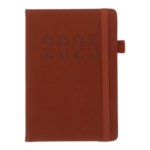 Ongedateerde Planner Met Strap En Stevig PU-Materiaal