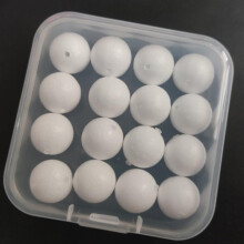 Foam Fishing Floats, 16-Pack, White, High-Visibility Underwater Floats For Fishing