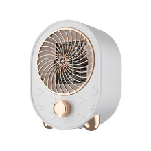 (Dandan Heater【White】) Fan Heater 2KW 2000W Portable SILENT Electric White Hot & Cold Air Upright