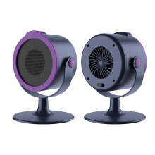 (Vulcan Heater【Gray】) Fan Heater 2KW 2000W Portable SILENT Electric White Hot & Cold Air Upright