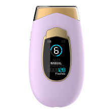 Epilierer 6 Stufen 990000 Blitze IPL Haarentfernungsgerät Laser-Epilierer, LILA