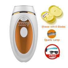 Blitze IPL Epilierer LCD Laser Haarentfernung Schmerzlose dauerhafte Photoepilation für, G und Rasie