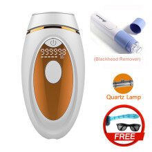 Blitze IPL Epilierer LCD Laser Haarentfernung Schmerzlose dauerhafte Photoepilation für, G Mitesser