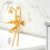 Multifunctionele Douchehouder ABS Beige Met Verstelbare Steun 6