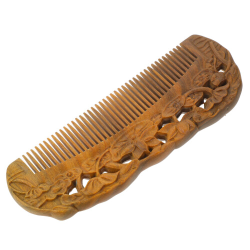 1Stk Breitzahn Sandelholz Für Sanfte Haarmassage