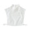 1 dames bloemenprint uitschuifbare kraag halfshirt (wit) 2