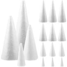 16 kerstcones speelgoed tekenwatten decoratief voor kleuterschool