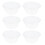 50Pcs Clear with Lid 9