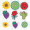 12 silikon-strohhalmtopper - und blumenform, 6